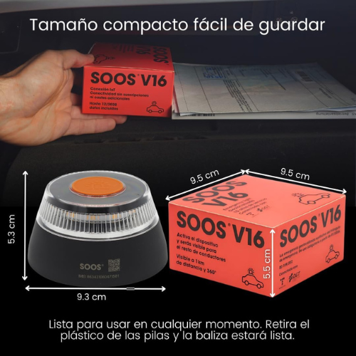 Luz de Señalización de Emergencia Inteligente con Conectividad Avanzada