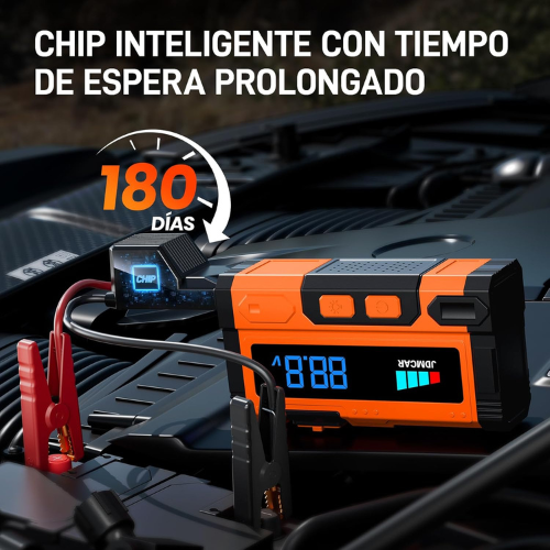 Arrancador Portátil de Alta Potencia para Arranques Confiables