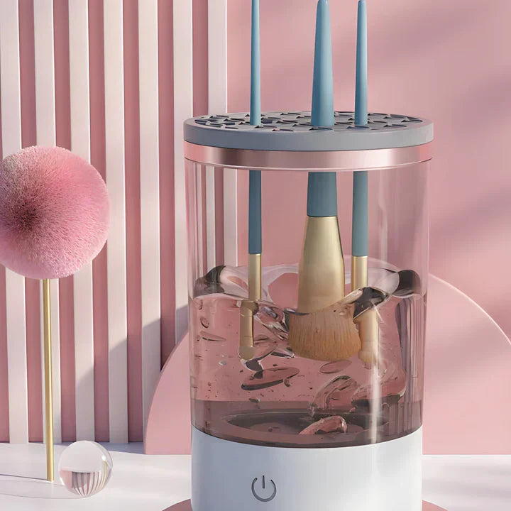 Limpiador eléctrico para brochas de maquillaje