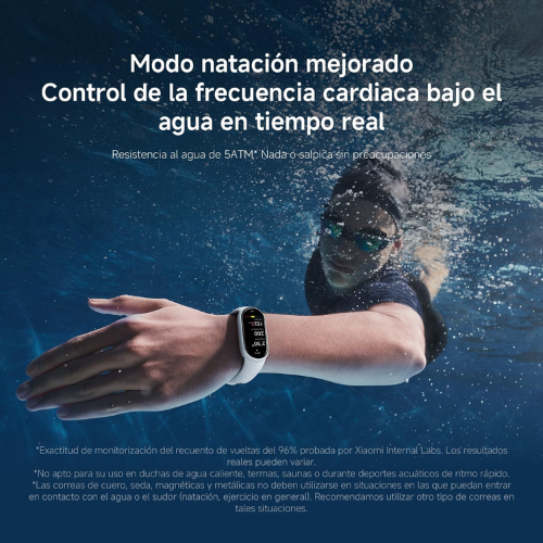 Smart Band 10 – Pulsera Deportiva 1.72″ AMOLED (Versión 2025)