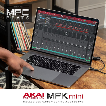 Controlador MIDI Compacto de 25 Teclas para Producción Musical Creativa
