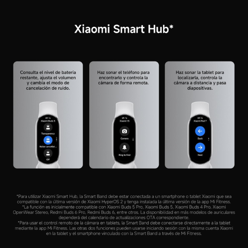 Smart Band 10 – Pulsera Deportiva 1.72″ AMOLED (Versión 2025)