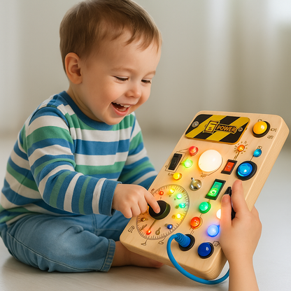 Montessori - Tablero de juego para niños felices y curiosos