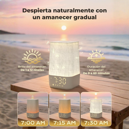 Luz de Despertar Suave al Amanecer – Simulación Natural de Mañana