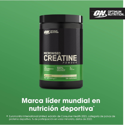 Creatina Micronizada en Polvo para Fuerza y Rendimiento – 634 g