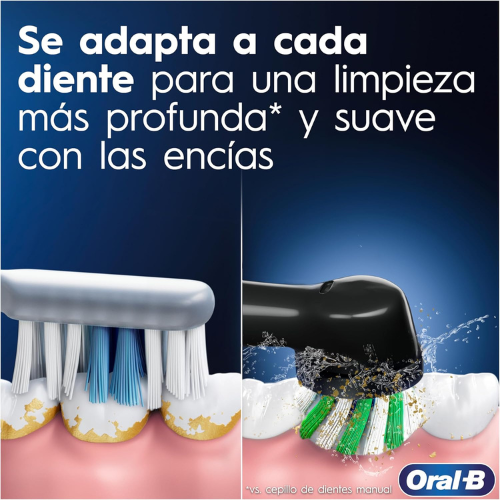 Cepillo Dental Eléctrico Vitality Pro – Mango Recargable + 1 Cabezal