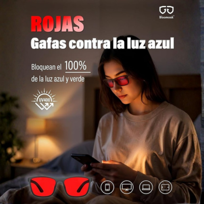 Gafas Premium para Mejorar el Sueño y Bloquear la Luz Azul