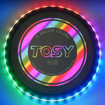 Disco Volador LED para Diversión Nocturna al Aire Libre