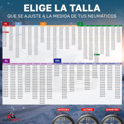 Calcetines Antideslizantes de Tela para Conducción Segura en Invierno