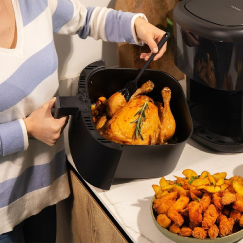 Freidora de Aire de Gran Capacidad para Cocina Saludable y Fácil