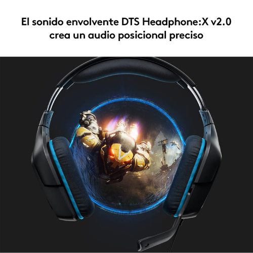 Auriculares Gaming con Sonido Envolvente e Inmersivo para Todas las Plataformas