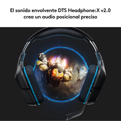 Auriculares Gaming con Sonido Envolvente e Inmersivo para Todas las Plataformas