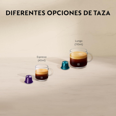 Máquina de Café Espresso con Cápsulas y Diseño Compacto