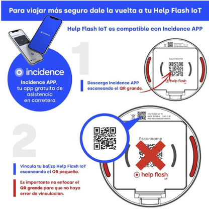 Baliza de Emergencia Inteligente con Señal de Seguridad Conectada