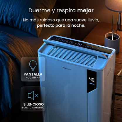 Potente Deshumidificador de 20 L para Espacios Más Frescos y Secos