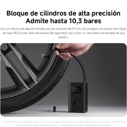 Compresor de Aire Eléctrico Portátil – Solución Compacta de Inflado