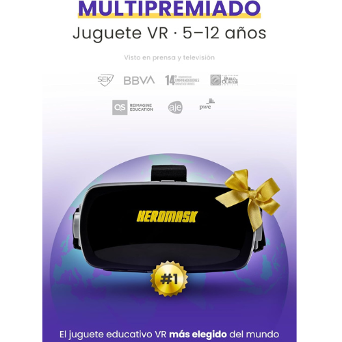 Casco de Realidad Virtual Educativo para Niños