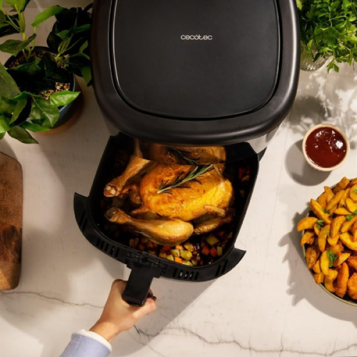 Freidora de Aire de Gran Capacidad para Cocina Saludable y Fácil