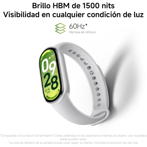 Smart Band 10 – Pulsera Deportiva 1.72″ AMOLED (Versión 2025)