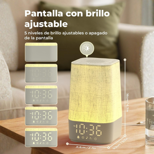Luz de Despertar Suave al Amanecer – Simulación Natural de Mañana