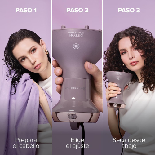 Secador Difusor Bellissima Diffon – Cerámica y Argán para Rizos Perfectos