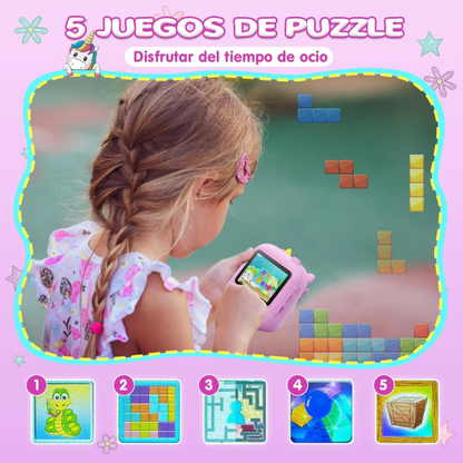 Cámara Infantil Instantánea con Divertido Diseño de Unicornio