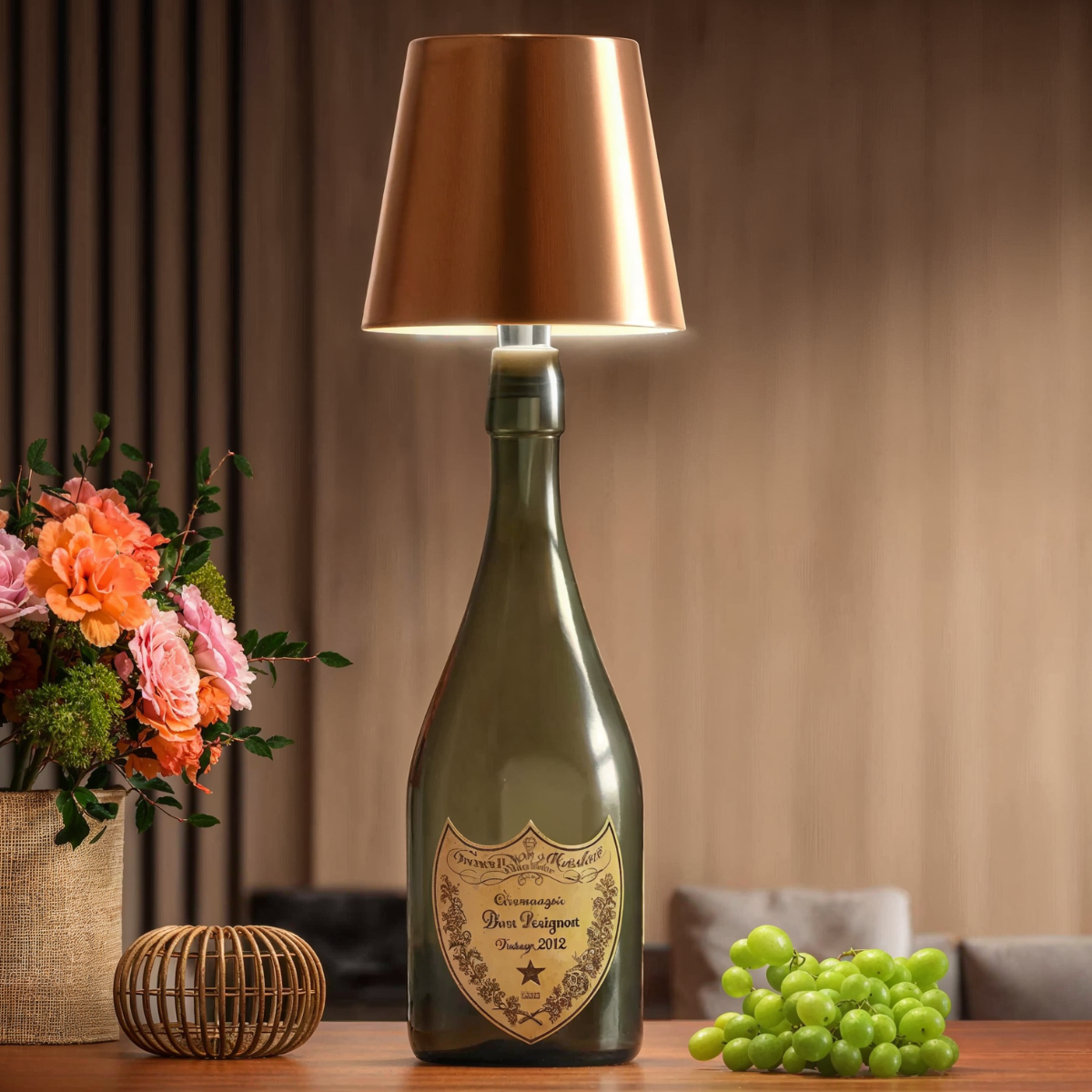 Lámpara Infinity: elegancia iluminada