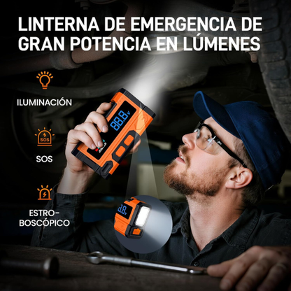 Arrancador Portátil de Alta Potencia para Arranques Confiables