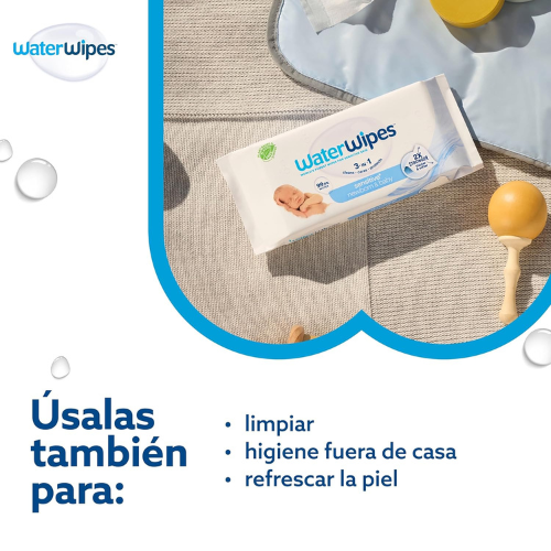 Toallitas para Bebé Sin Plástico – Pack de 12 (720 Toallitas)