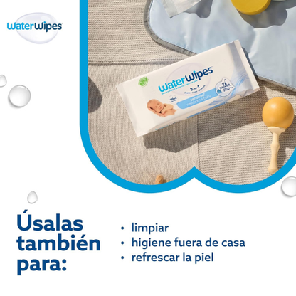Toallitas para Bebé Sin Plástico – Pack de 12 (720 Toallitas)