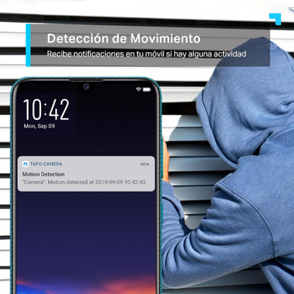 Cámara de Seguridad WiFi Interior (Pack de 2) – Giro/Inclinación 360°, Resolución 2K, Visión Nocturna y Audio Bidireccional