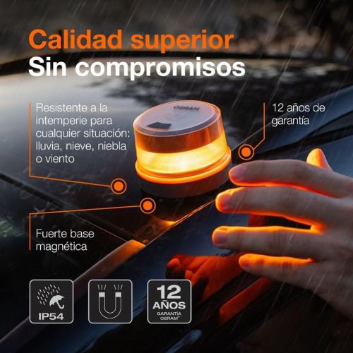 Baliza LED de Emergencia con Localización en Tiempo Real