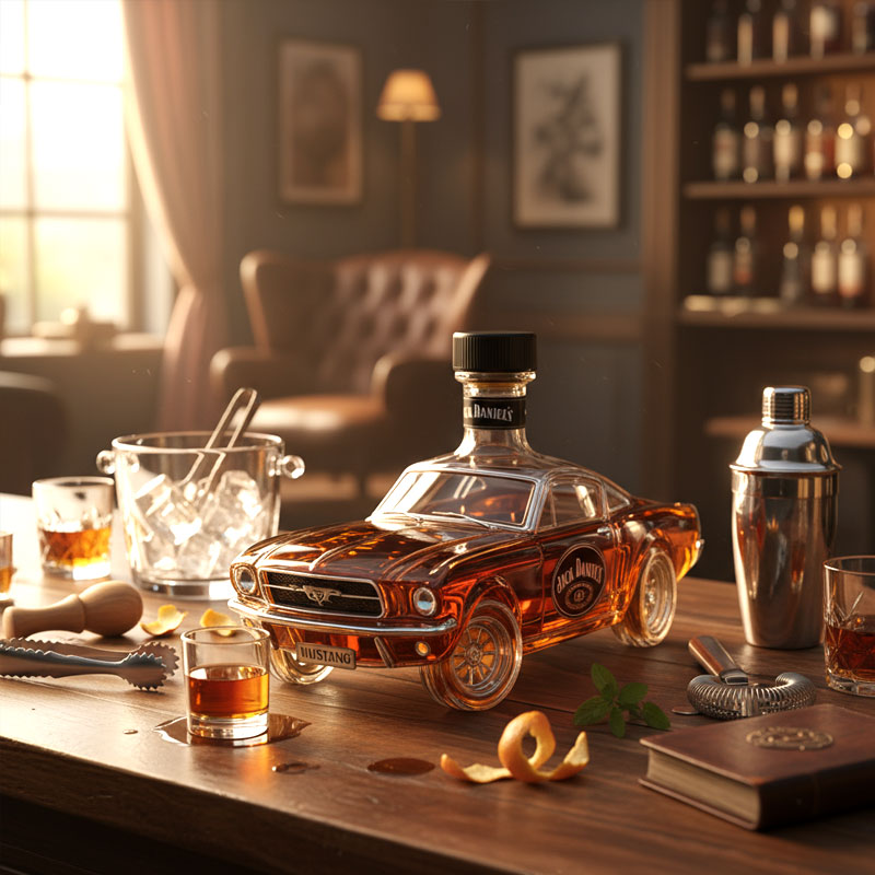 Bronco Whiskyfles