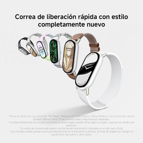 Smart Band 10 – Pulsera Deportiva 1.72″ AMOLED (Versión 2025)