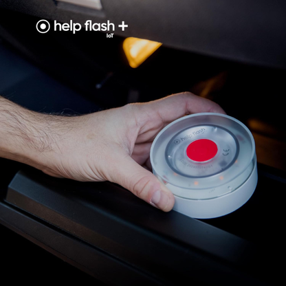 Baliza de Emergencia V16 Help Flash IoT+ con Geolocalización y eSIM 2038