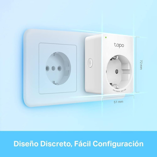 Enchufe WiFi Inteligente – Pack de 4 Enchufes Remotos con Monitorización de Energía y Compatibilidad con Asistentes de Voz