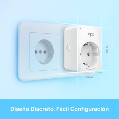 Enchufe WiFi Inteligente – Pack de 4 Enchufes Remotos con Monitorización de Energía y Compatibilidad con Asistentes de Voz