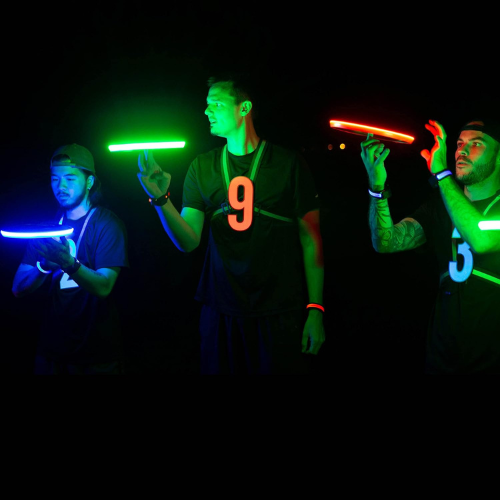 Disco Volador LED para Diversión Nocturna al Aire Libre