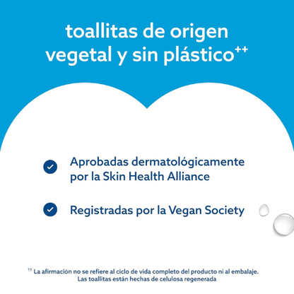 Toallitas para Bebé Sin Plástico – Pack de 12 (720 Toallitas)