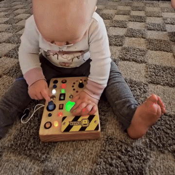 Montessori - Tablero de juego para niños felices y curiosos