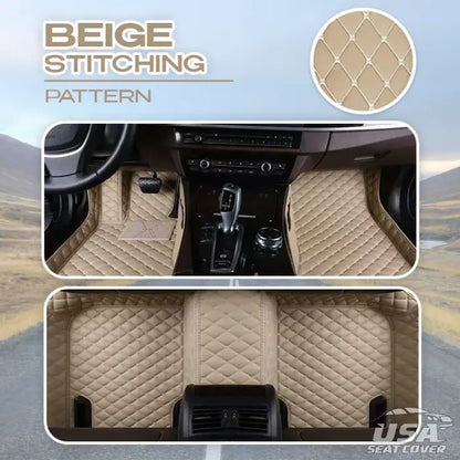ShieldMats® Tapetes y tapizados duraderos y universales para automóviles, SUV y camionetas. (Kit completo delantero y trasero)