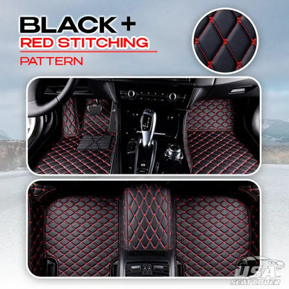 ShieldMats® Tapetes y tapizados duraderos y universales para automóviles, SUV y camionetas. (Kit completo delantero y trasero)