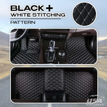 ShieldMats® Tapetes y tapizados duraderos y universales para automóviles, SUV y camionetas. (Kit completo delantero y trasero)