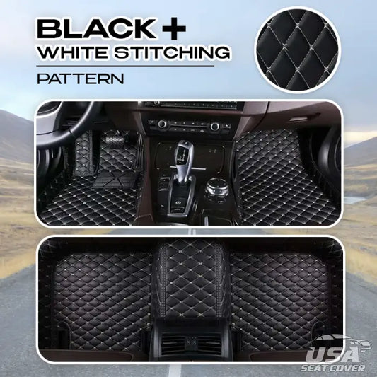 ShieldMats® Tapetes y tapizados duraderos y universales para automóviles, SUV y camionetas. (Kit completo delantero y trasero)