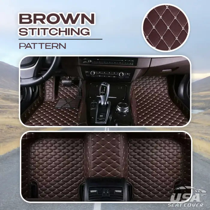 ShieldMats® Tapetes y tapizados duraderos y universales para automóviles, SUV y camionetas. (Kit completo delantero y trasero)