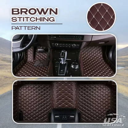ShieldMats® Tapetes y tapizados duraderos y universales para automóviles, SUV y camionetas. (Kit completo delantero y trasero)
