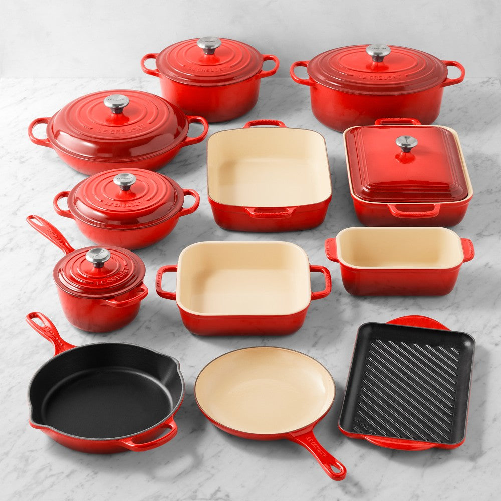 Le Creuset Juego completo de utensilios de cocina (18 piezas)