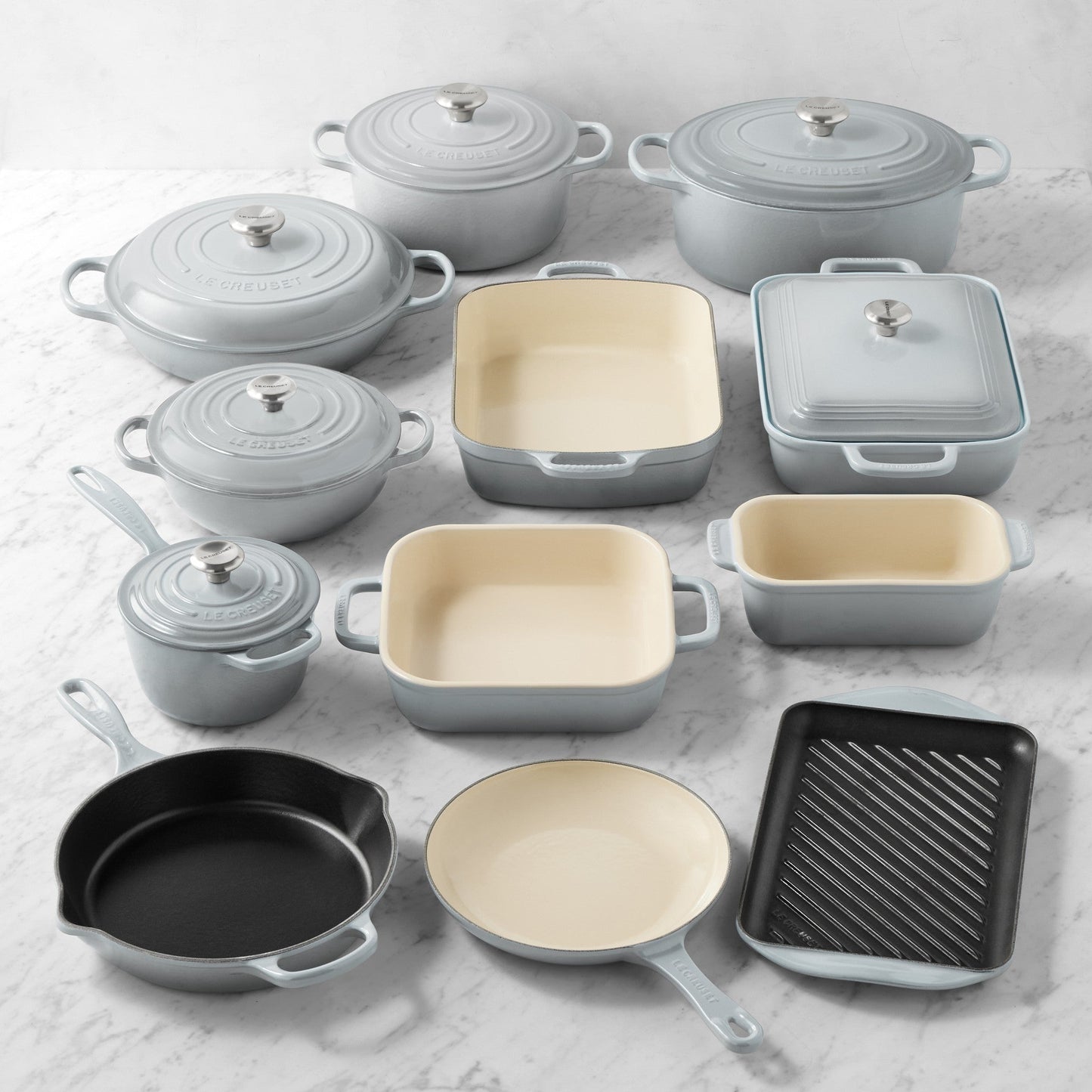 Le Creuset Juego completo de utensilios de cocina (18 piezas)