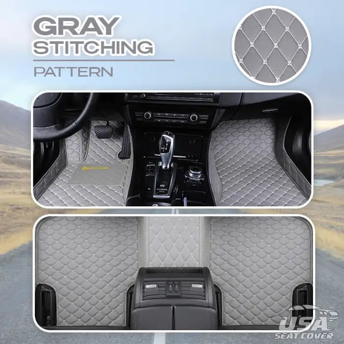 ShieldMats® Tapetes y tapizados duraderos y universales para automóviles, SUV y camionetas. (Kit completo delantero y trasero)