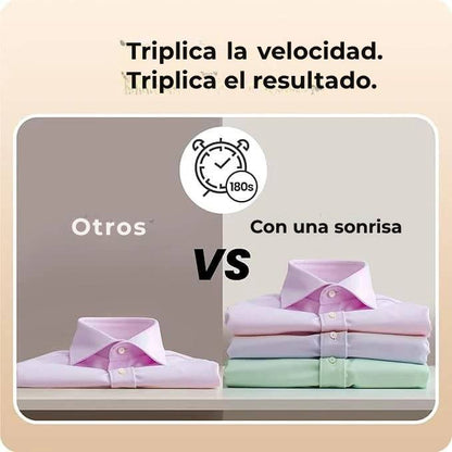 STEAMIFY™ Plancha de vapor profesional con función de succión – Sin arrugas en segundos